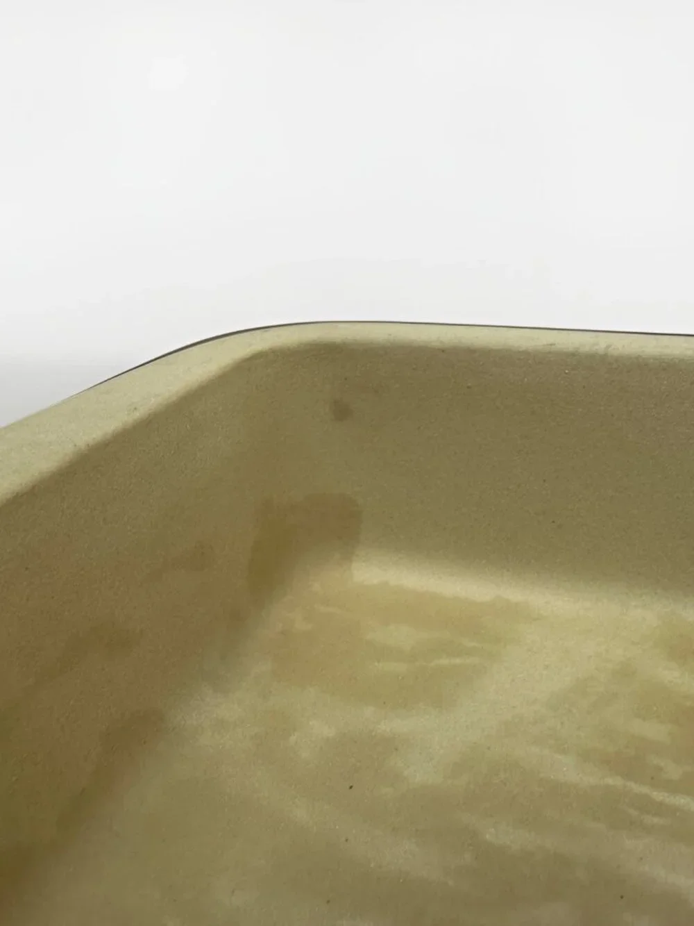 Pampered Chef Family Heritage Stoneware Square Baker Baking Dish USA 11.25